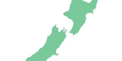 نيوزيلندا خريطة مخطط ناقلات